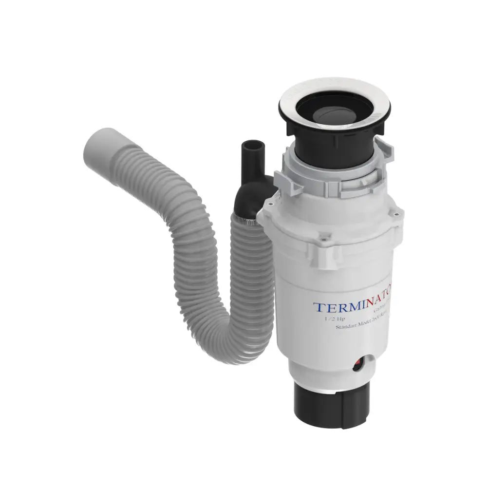 Terminatör Standart Pnomatik Düğmeli Filtre Kahve Makinesi beyaz atık gideri ile birlikte