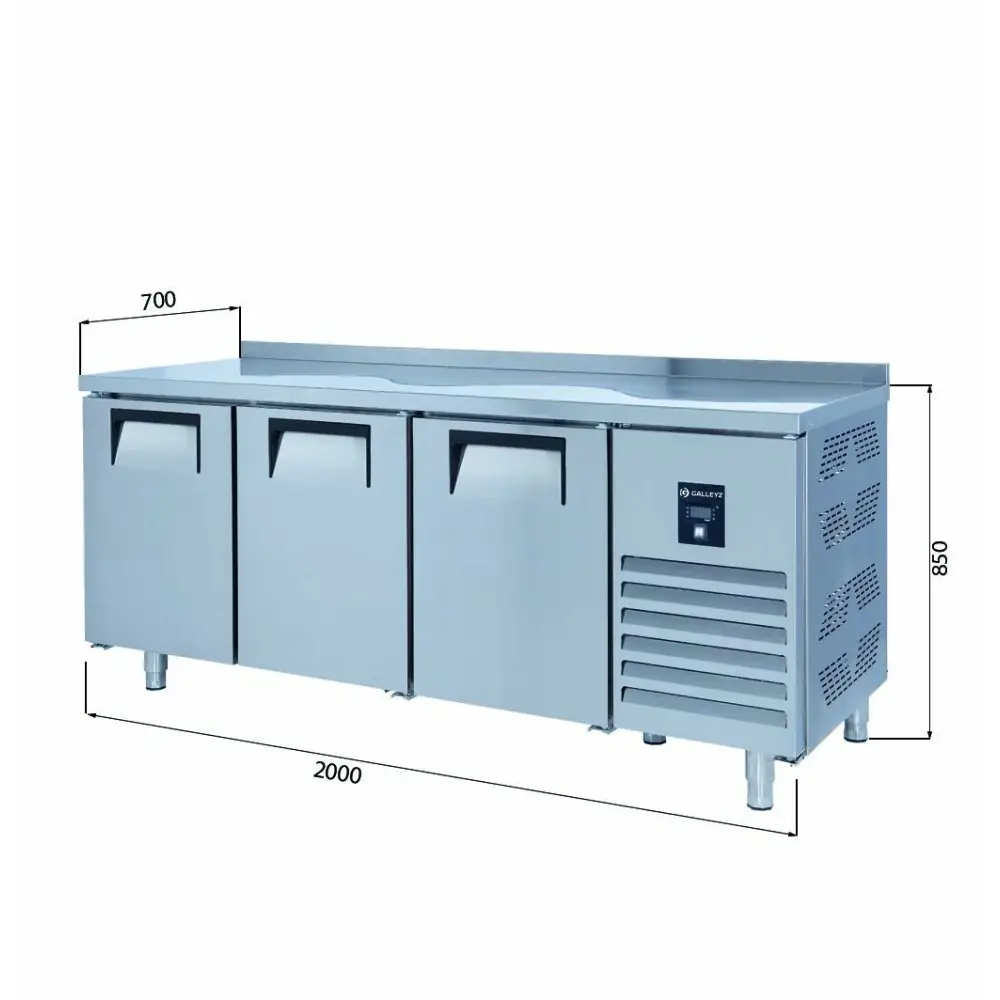 Tezgah Tip Snack Buzdolapları - 3 Kapılı - CTS 440 CR