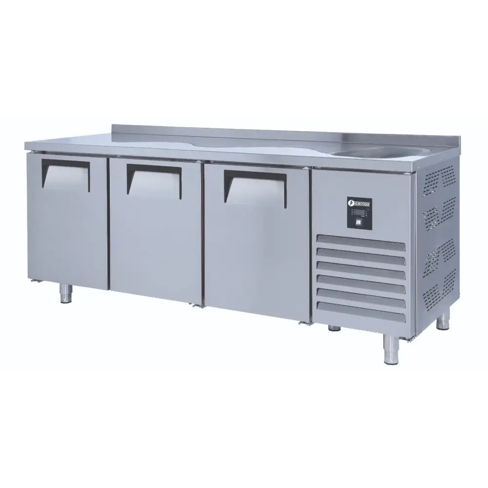 Tezgah Tipi Evyeli Buzdolabı 3 Kapılı CTS 440 CR-S