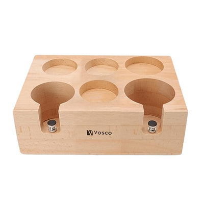 Vosco VSC-MT6 6 Gözlü Ahşap Tamper Standı