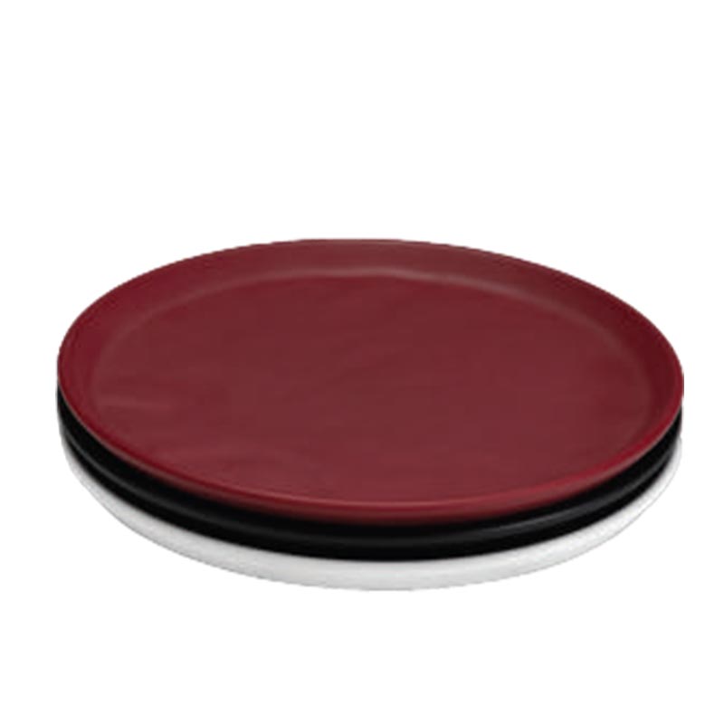 Zicco K-9200 Taş Model Melamin Teşhir Tepsisi, 29 cm, Turuncu