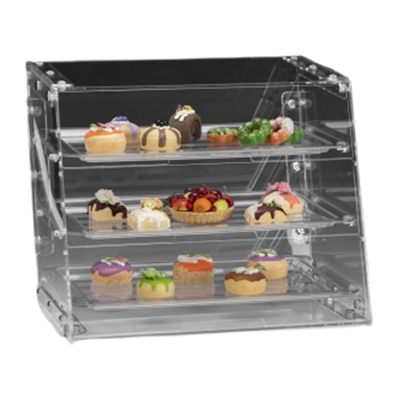 Zicco ZCP-845 3 Katlı Polikarbon Çapraz Teşhir Standı, 54x43 cm