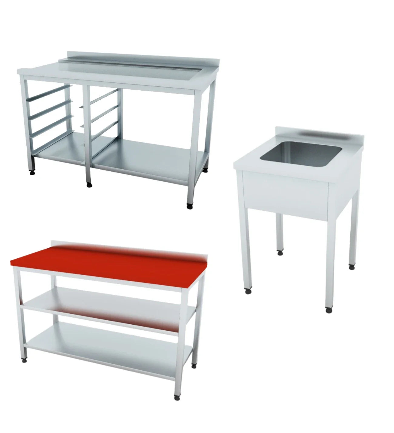 Paslanmaz Çelik Mutfak Mobilyaları