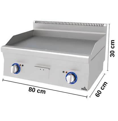 Atalay E AEI - 860 Countertop Electric, Flat Plate Grill