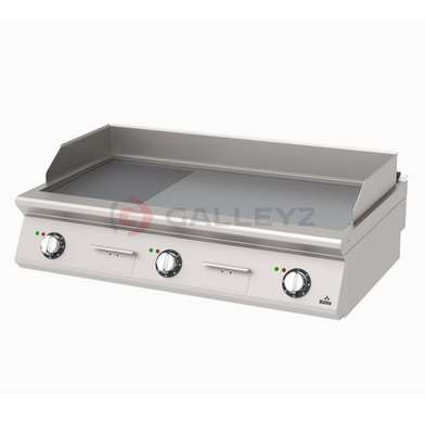 AEI-1273 ND Countertop Ribbed Flat Electric Grill