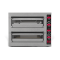 Inoxclass Çift Katlı Pizza Fırını Elektrikli 30 cm x 8 Pizza Kapasiteli Margarita M502E