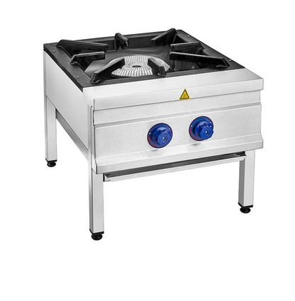 3-Burner Countertop Natural Gas Restaurant Stove