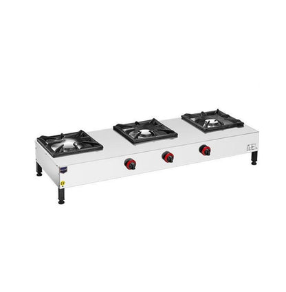 Remta 3-Burner Countertop Gas Restaurant Stove