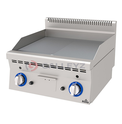 Atalay E AEI - 660 Countertop Electric, Flat Plate Grill