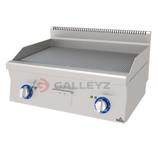 ATALAY E AEI-860 N Electric Ribbed Corrugated Grill