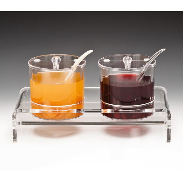 Zicco ZCP-201 Polikarbon 2'li Sosluk Reçellik Standı, 19.5x38x19 cm