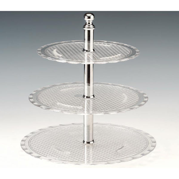 Zicco ZCP-713 Polikarbon Teşhir Standı, 31 cm, Şeffaf