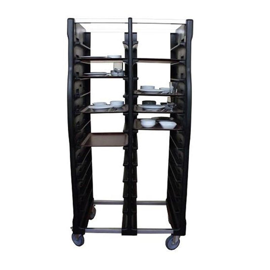 Tribeca Tepsi Taşıma Arabası, 37x53 cm Servis Tepsisi İçin, Çiftli, 870x690x1760 mm