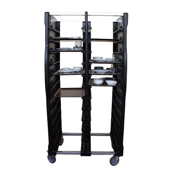 Tribeca Tepsi Taşıma Arabası, 37x53 cm Servis Tepsisi İçin, Çiftli, 870x690x1760 mm