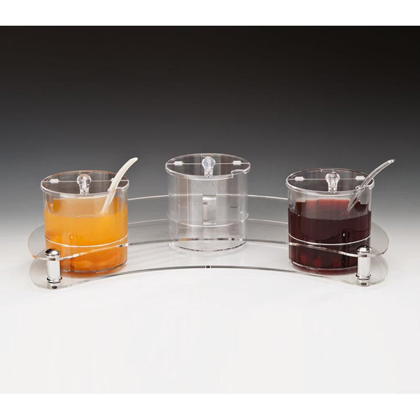 Zicco ZCP-209 Polikarbon Sosluk Reçellik Standı, 3'lü, 37x60x15 cm