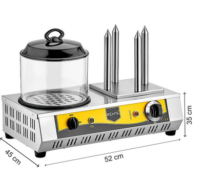 4-Piece Hot Dog Machine