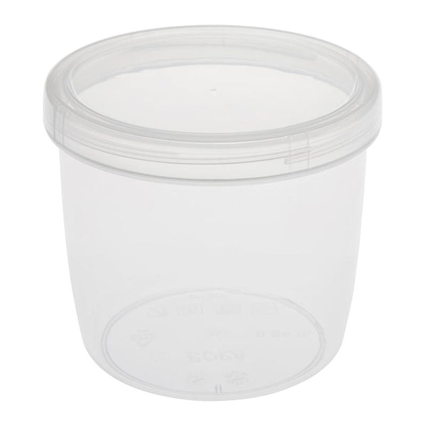 Bora Plastik Vidalı Saklama Kabı, Vidalı, No: 5, 600 ml