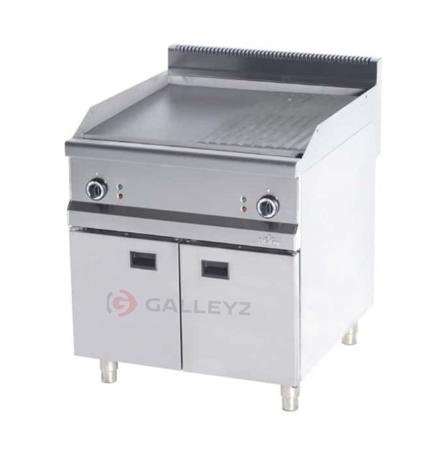 AEI-890 ND Gas Grill 800x900 Ribbed+Plain