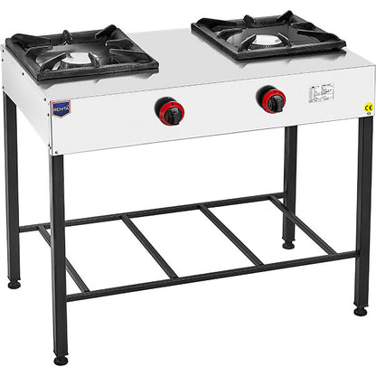 Remta 2-Burner Gas Restaurant Stove