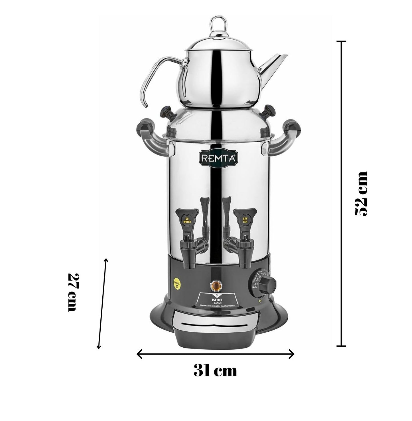 Midi Double Teapot Tea Machine 9 lt