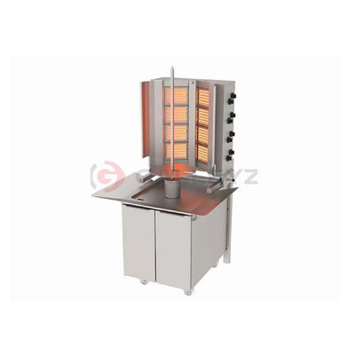 ATALAY ADG-8 D Doner Machines Wall Mounted Gas 8 Burner