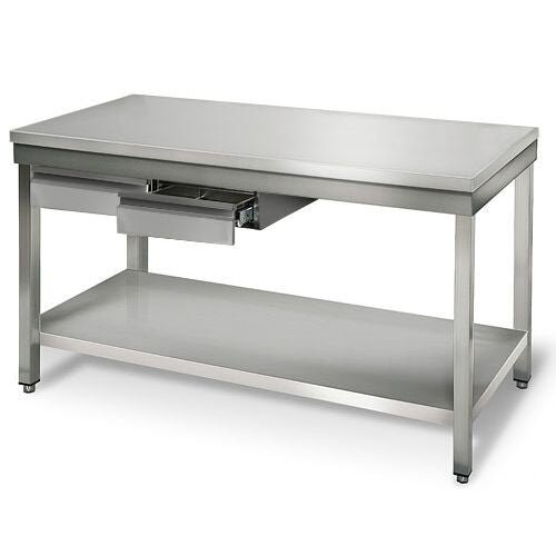 Stainless Steel Work Bench ECO - 1200x600mm - Backless with lower shelf