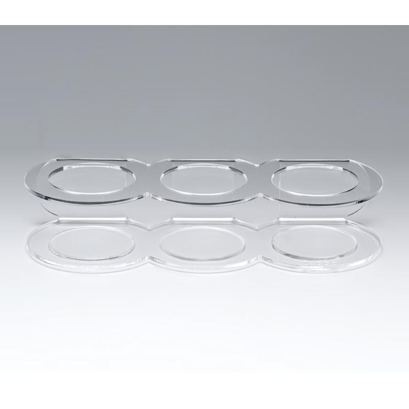 Zicco ZCP-408 İçin Düz Sosluk Standı, 3'lü, Akrilik