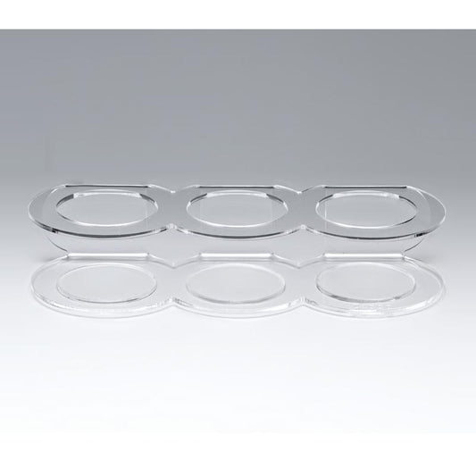 Zicco ZCP-408 İçin Düz Sosluk Standı, 3'lü, Akrilik