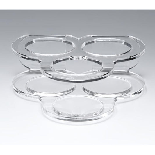 Zicco ZCP408 İçin Papatya Sosluk Standı, 3'lü, Akrilik