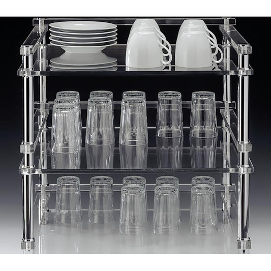 Zicco ZCP-673 Akrilik Bardak Standı, 44x49x51 cm