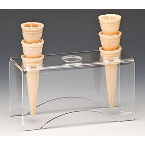 Zicco ZCP-606 Akrilik Dondurma Servis Standı, 20.5x8.5x10 cm