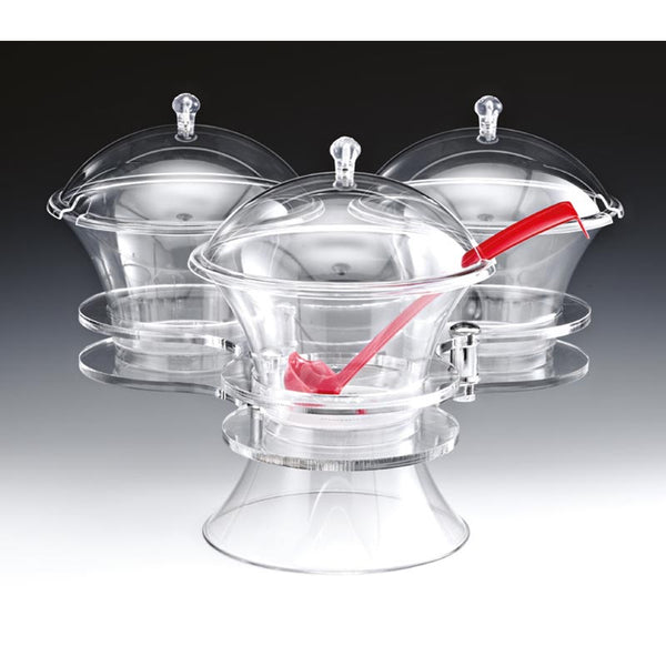 Zicco ZCP-478 Döner Polikarbon Sosluk Reçellik Standı, 49x36 cm