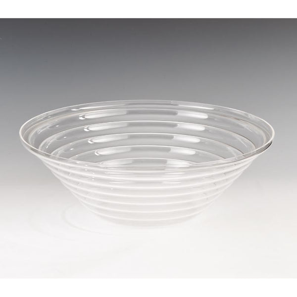 Zicco ZCP-423 Akrilik Yivli Kase, 34 cm, Şeffaf