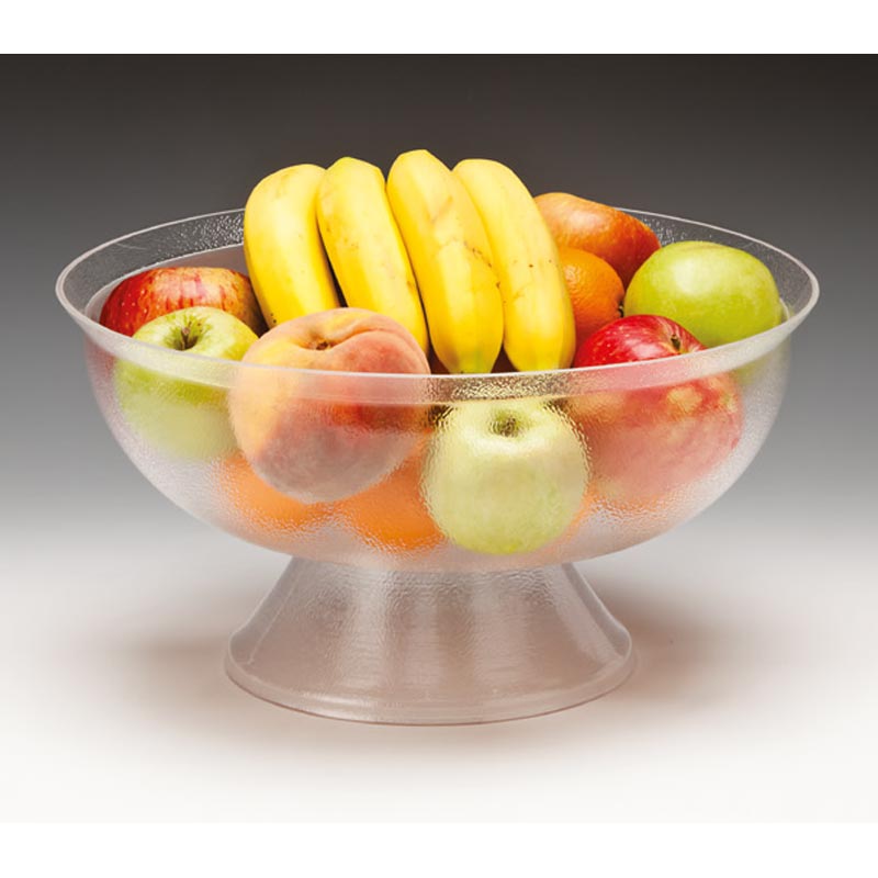 Zicco ZCP-007 Ayaklı Akrilik Yuvarlak Kase, 35x21 cm