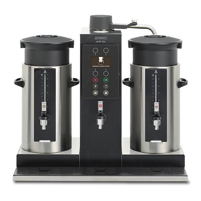 Animo ComBi-Line CB 2x5 W Silindirik Filtre Kahve Makinesi, 10 L