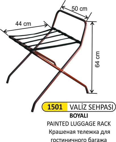 Arı Metal 1501 Valiz Sehpası Boyalı