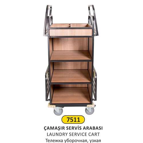 Arı Metal 7511 Kat Arabası Ahşap Dar