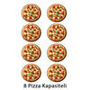 Atalay APF-50-2 24 cm x 8 Pizza Kapasiteli Çift Katlı Pizza Fırını, Elektrikli