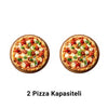 Atalay APF-40-1 20 cm x 2 Pizza Kapasiteli Tek Katlı Pizza Fırını, Elektrikli