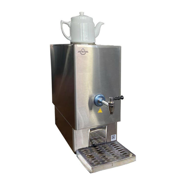 Ateşe Ayder Dijital Çay Kazanı, Tek Demlikli, 18 L, Inox