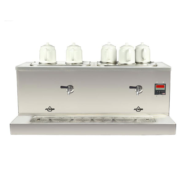 Ateşe Cappadocia Smart 5 Demlikli Çay Kazanı, 30+30 L, Elektrikli, Inox