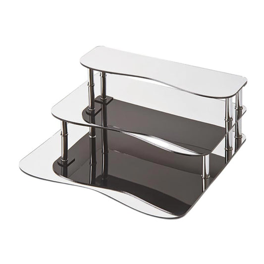 Zicco ZCP-571 Aynalı Akrilik Merdiven Stand, 58x60x22 cm