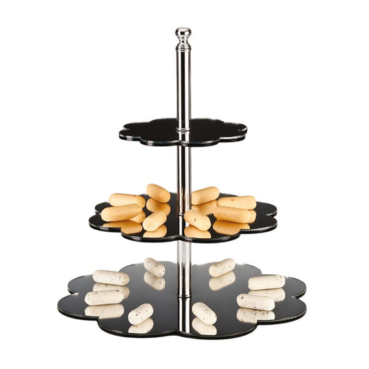 Zicco ZCP-118 Aynalı Papatya Teşhir Standı, 3'lü, 20x30x40 cm