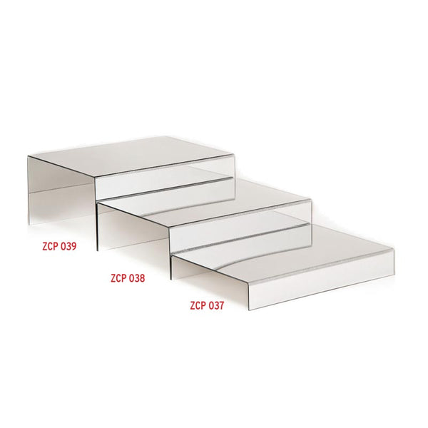 Zicco ZCP-038 Aynalı Merdiven Teşhir Standı, 26x35x10 cm
