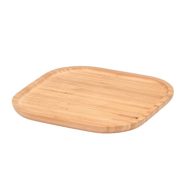 Zicco AL-30 Bambu Teşhir Tabağı, 25x25 cm