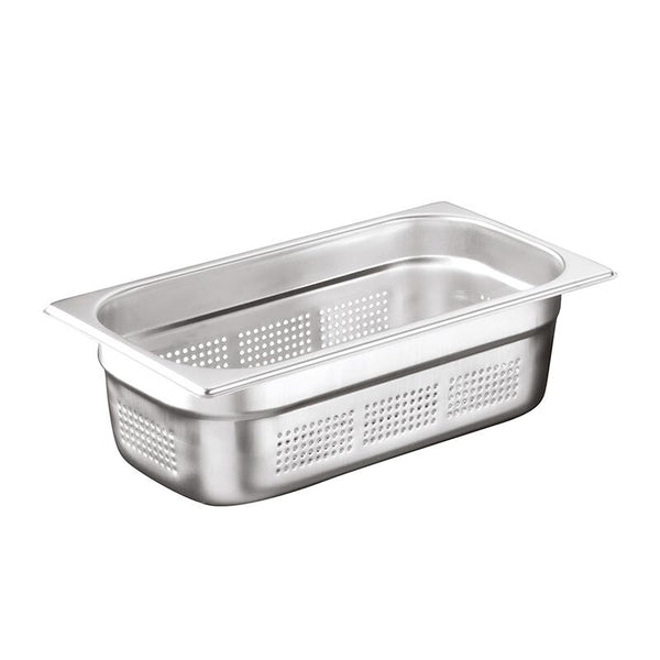 Bilge Inox GN 1/3-20 mm Paslanmaz Çelik Delikli Gastronorm Küvet