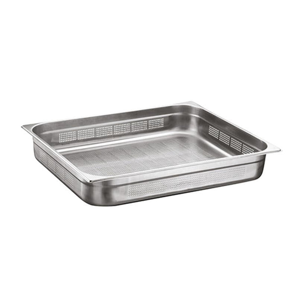 Bilge Inox GN 2/1-20 mm Paslanmaz Çelik Delikli Gastronom Küvet