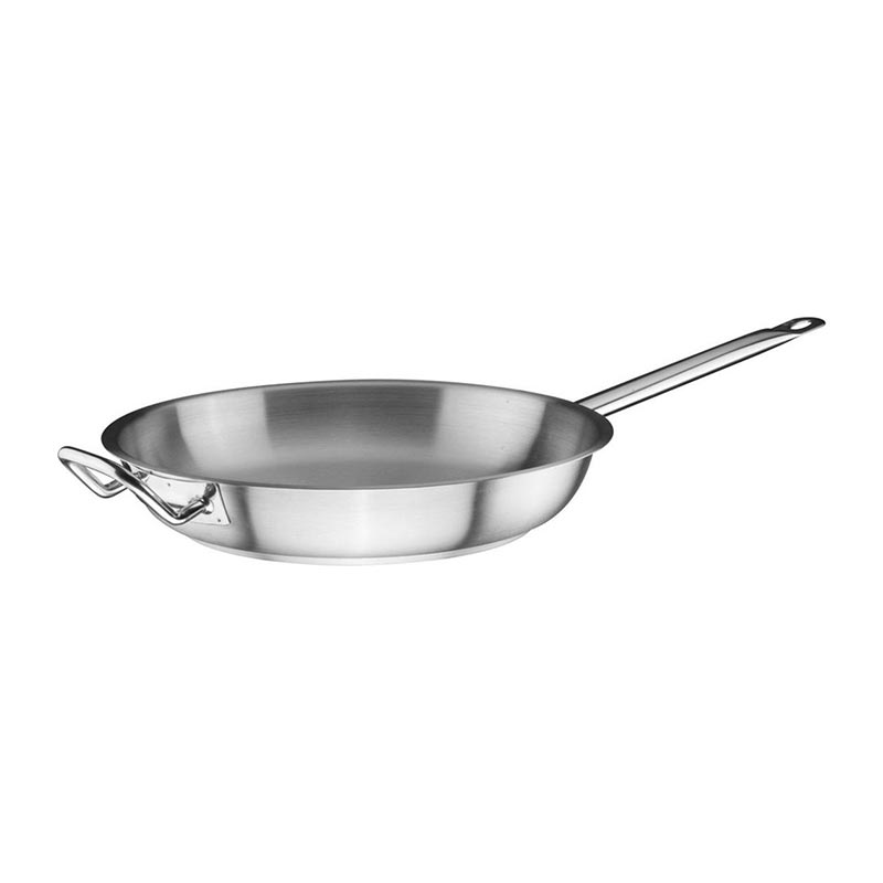 Bilge Inox Tek Saplı Kızartma Tavası, 28x5.5 cm, 3.2 L