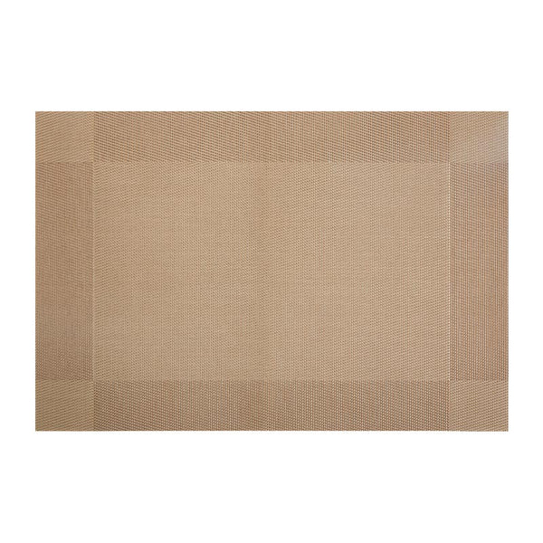 Biradlı BRD-2066 Dikdörtgen PVC Amerikan Servis, 30x45 cm, Kahverengi