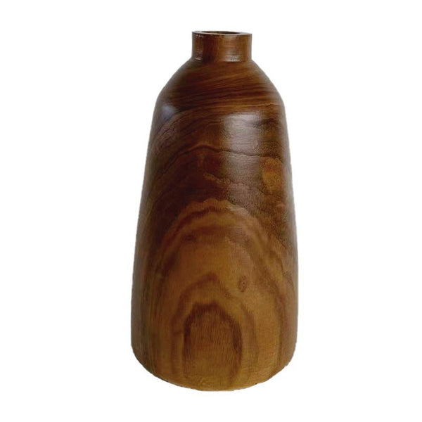 Biradlı Groovy GRV-23353 Dekoratif Ahşap Vazo, 22x41 cm
